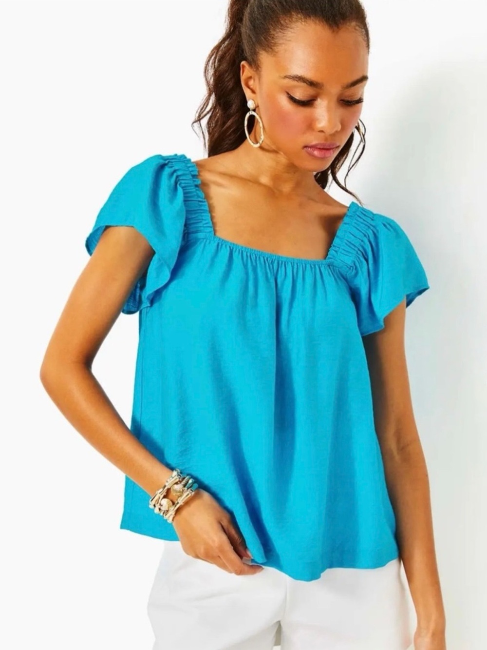 Lilly Pulitzer Caralisa in Tangier Teal EUC